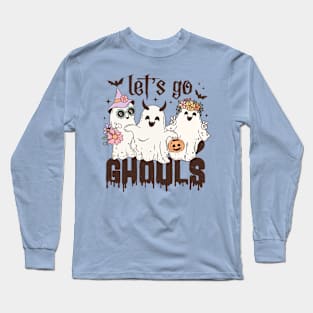 Cute ghost Halloween Long Sleeve T-Shirt